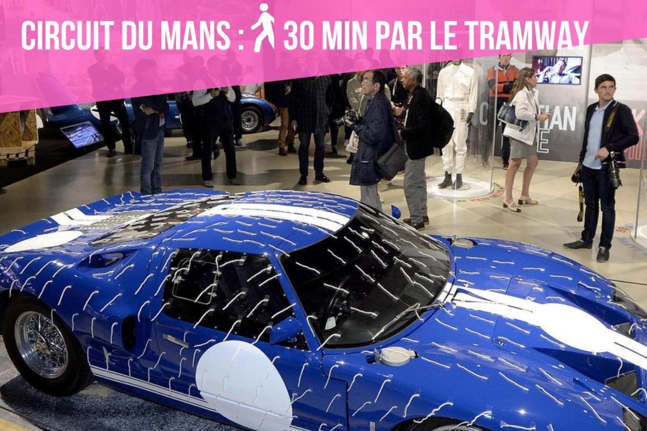 르망 Tramway 11 Jaures Cosy Proche Gare 아파트 외부 사진